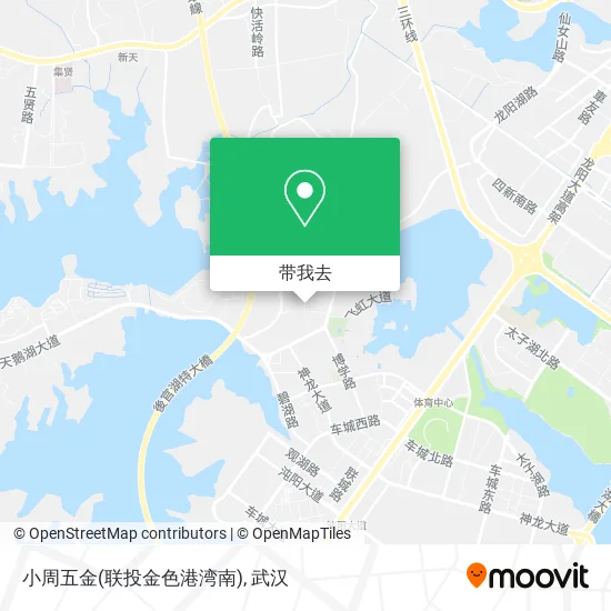 小周五金(联投金色港湾南)地图
