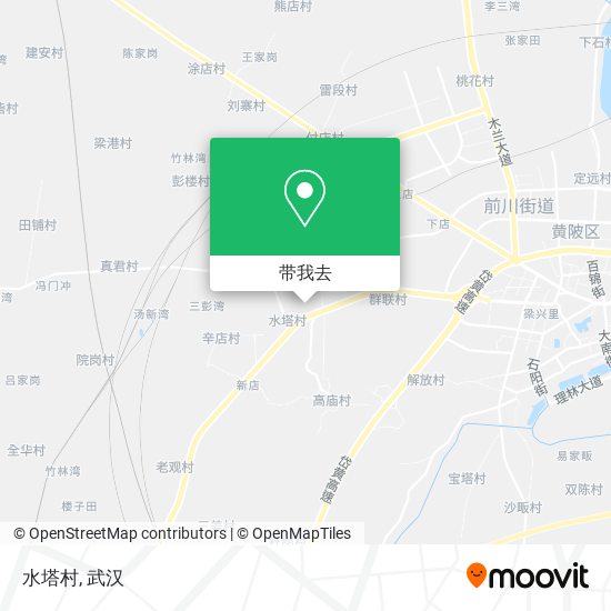 水塔村地图