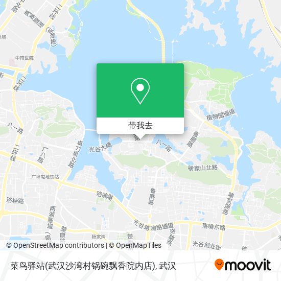 菜鸟驿站(武汉沙湾村锅碗飘香院内店)地图