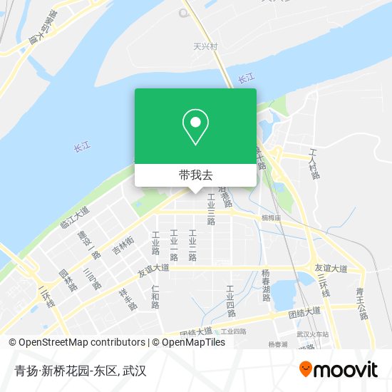 青扬·新桥花园-东区地图