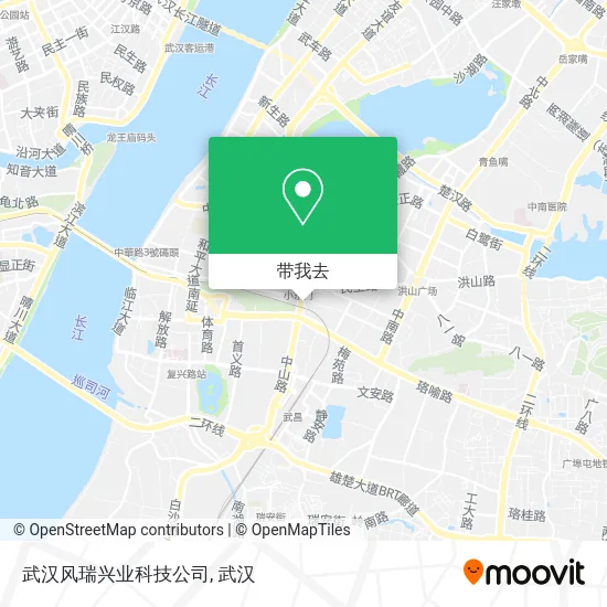 武汉风瑞兴业科技公司地图