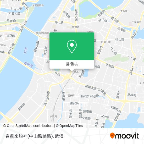 春燕来旅社(中山路辅路)地图