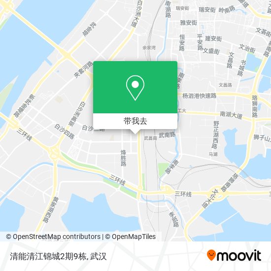 清能清江锦城2期9栋地图