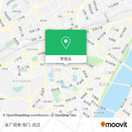 金厂宿舍-东门地图