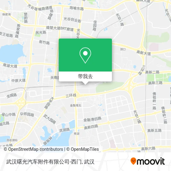 武汉曙光汽车附件有限公司-西门地图