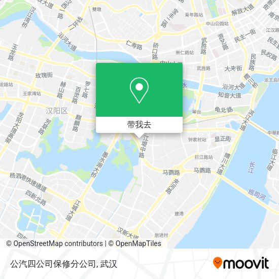 公汽四公司保修分公司地图