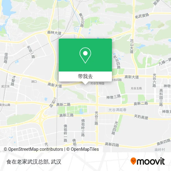 食在老家武汉总部地图