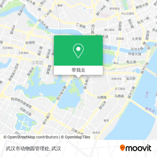 武汉市动物园管理处地图