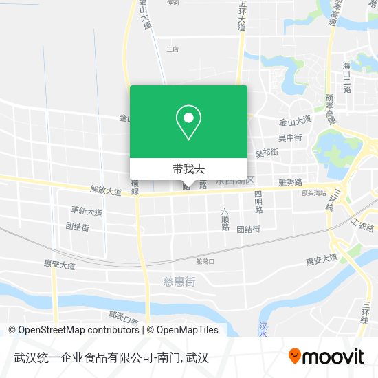武汉统一企业食品有限公司-南门地图