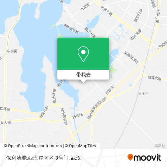 保利清能.西海岸南区-3号门地图