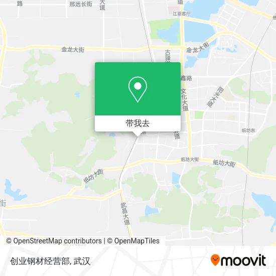 创业钢材经营部地图