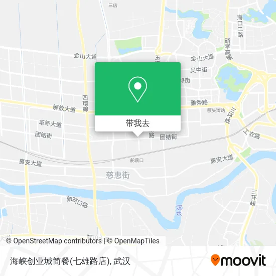 海峡创业城简餐(七雄路店)地图