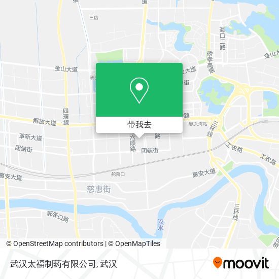 武汉太福制药有限公司地图