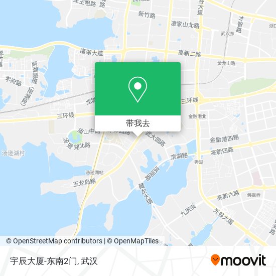 宇辰大厦-东南2门地图
