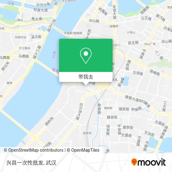 兴昌一次性批发地图