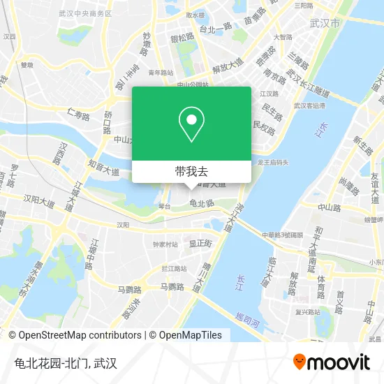 龟北花园-北门地图