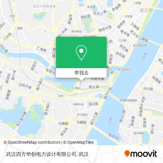 武汉四方华创电力设计有限公司地图