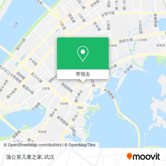 蒲公英儿童之家地图