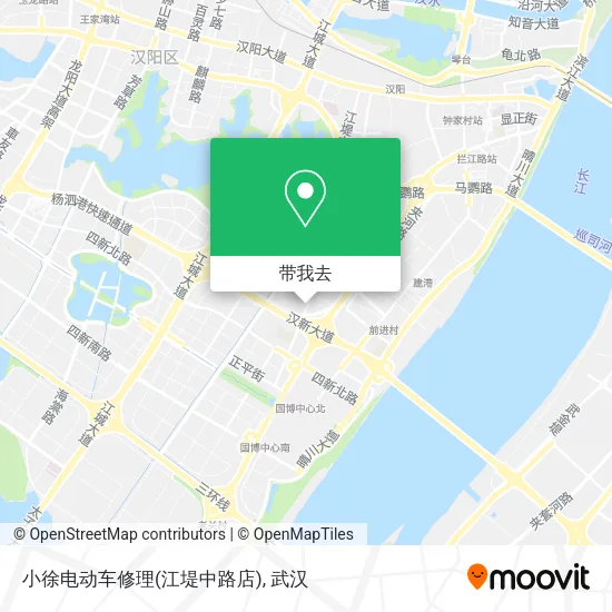 小徐电动车修理(江堤中路店)地图