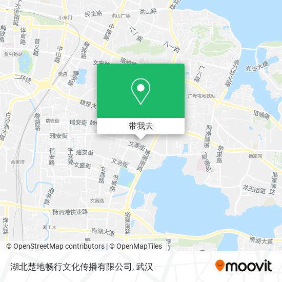 湖北楚地畅行文化传播有限公司地图