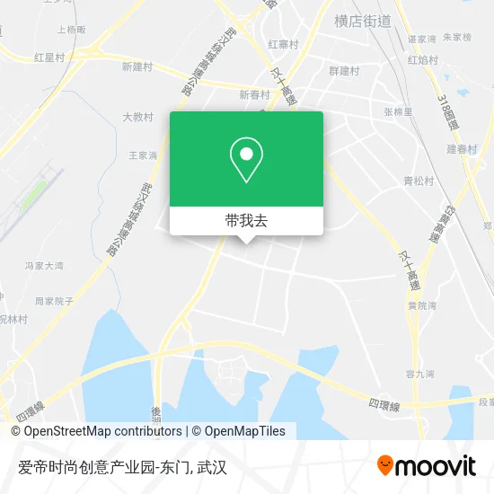 爱帝时尚创意产业园-东门地图