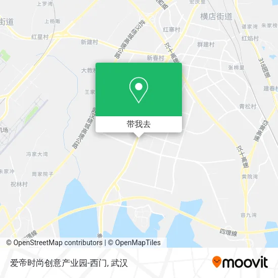 爱帝时尚创意产业园-西门地图