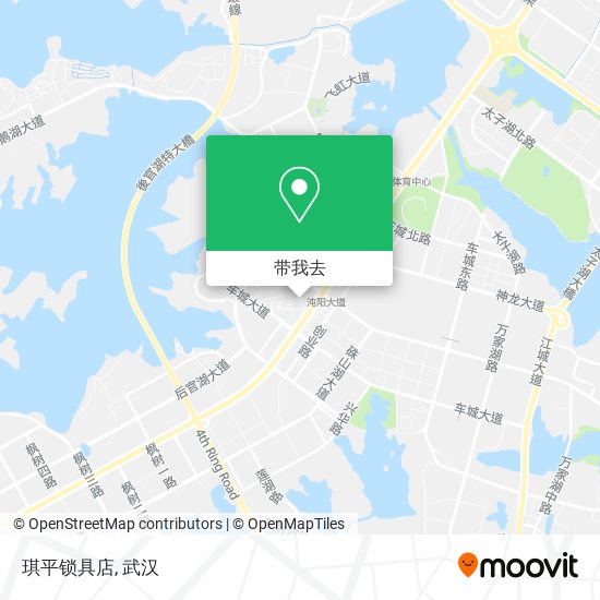 琪平锁具店地图