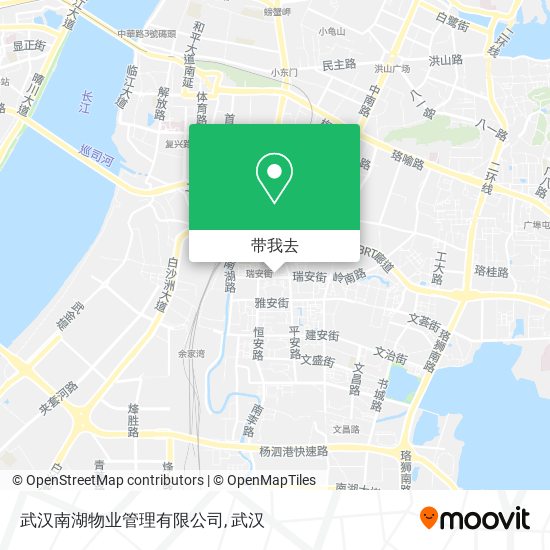 武汉南湖物业管理有限公司地图