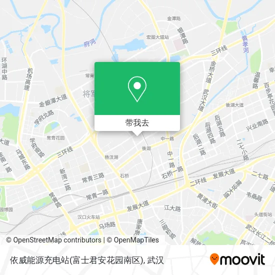 依威能源充电站(富士君安花园南区)地图