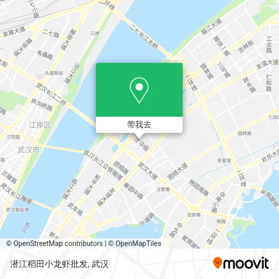 潜江稻田小龙虾批发地图