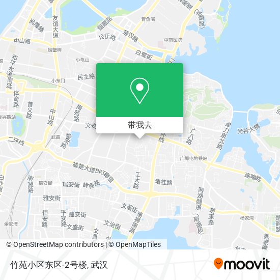 竹苑小区东区-2号楼地图