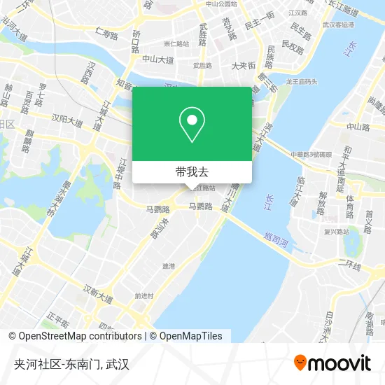 夹河社区-东南门地图