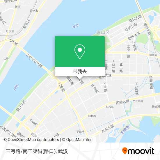 三弓路/南干渠街(路口)地图