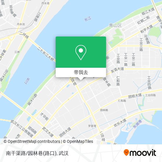 南干渠路/园林巷(路口)地图