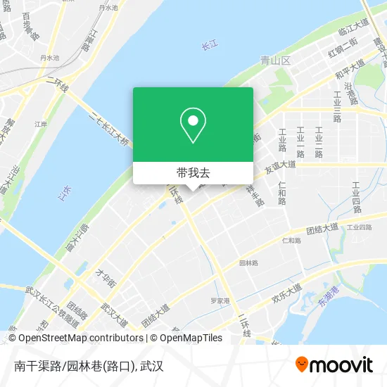 南干渠路/园林巷(路口)地图