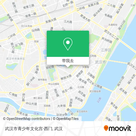 武汉市青少年文化宫-西门地图