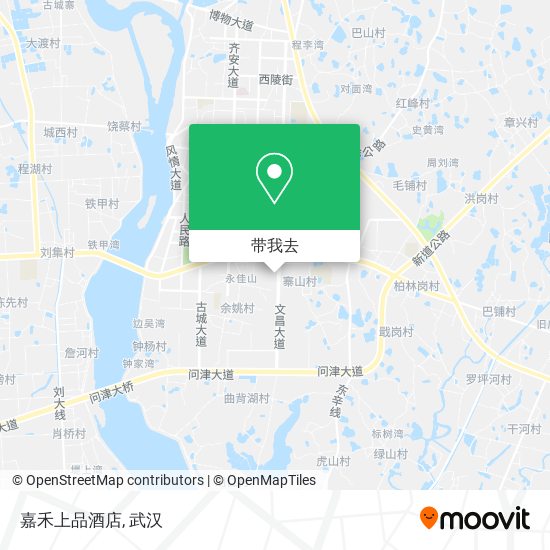 嘉禾上品酒店地图