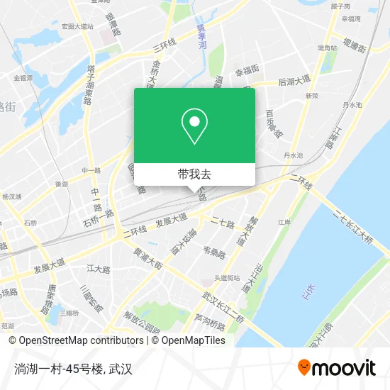 淌湖一村-45号楼地图