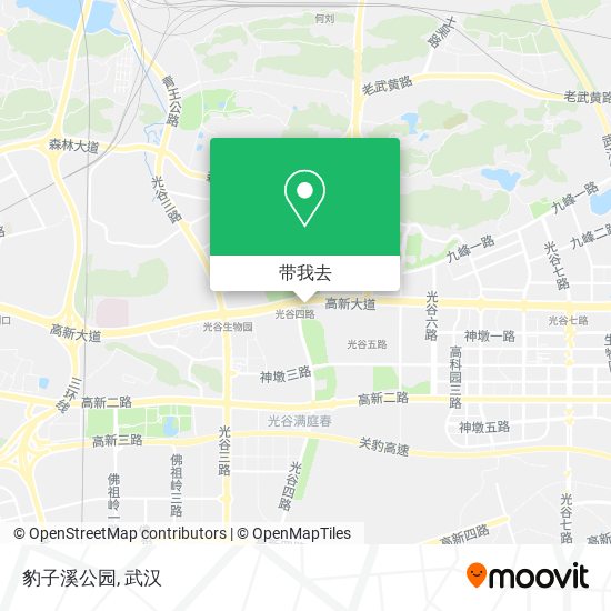 豹子溪公园地图