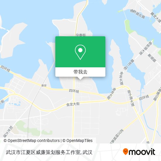 武汉市江夏区威廉策划服务工作室地图