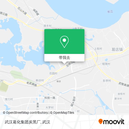 武汉葛化集团炭黑厂地图
