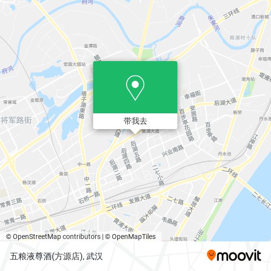 五粮液尊酒(方源店)地图
