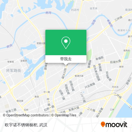 欧宇诺不锈钢橱柜地图