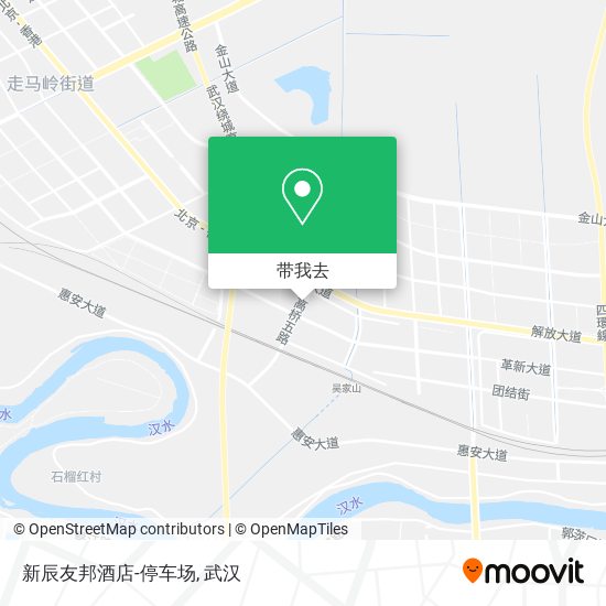 新辰友邦酒店-停车场地图