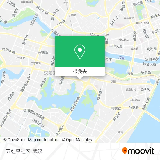 五红里社区地图