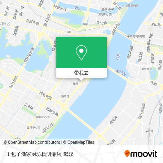 王包子渔家厨坊杨泗港店地图
