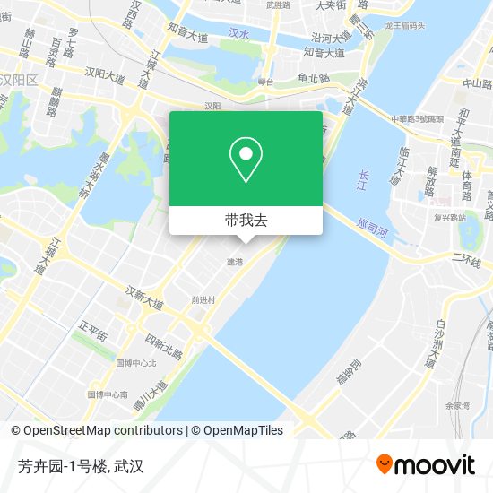 芳卉园-1号楼地图