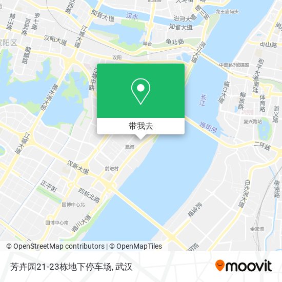 芳卉园21-23栋地下停车场地图