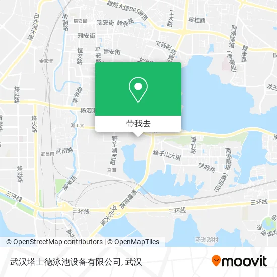 武汉塔士德泳池设备有限公司地图