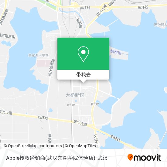 Apple授权经销商(武汉东湖学院体验店)地图